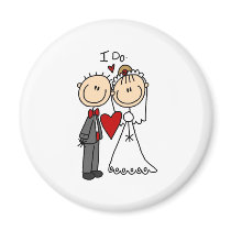 I Do Wedding Ceremony Magnet
