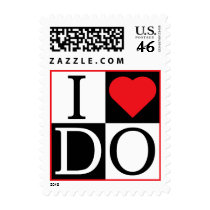 I Do Wedding Postage Stamp