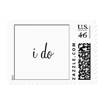 i do wedding postage postage