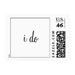 i do wedding postage