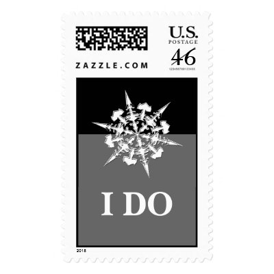 I Do Wedding Postage Stamp