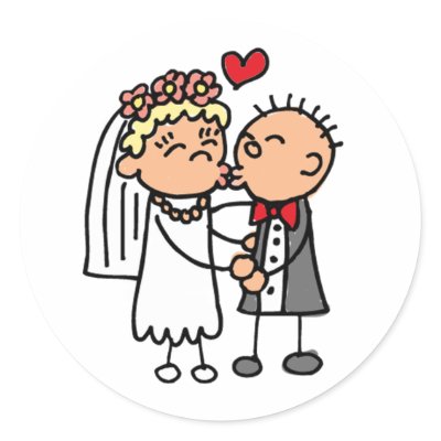 I Do Wedding Stickers