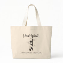 I Donate To Charity bags by JustJokingGifts I Donate To Charity bags