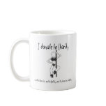 I Donate To Charity mugs