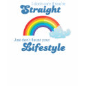 I DON'T CARE IF YOU'RE STRAIGHT t-shirts by gay_pride I DON'T CARE IF YOU'RE STRAIGHT t-shirts