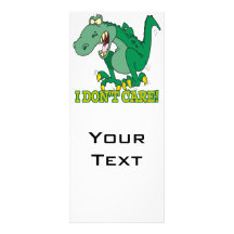 i dont care t-rex temper tantrum rack cards