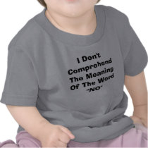 I Don't Comprehend The Meaning Of The Word Tshirts