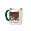 I don't DO merry. Cat with Antlers mug!! by shelleyginger I don't DO merry. Cat with Antlers mug!!