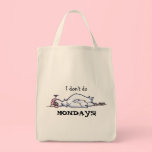 I don't do Mondays Chicken Tote Bag bags