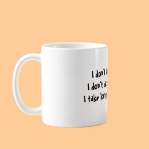 I don't do mornings mugs