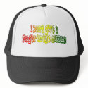 i don't give a FINGER IN THE MIDDLE hat