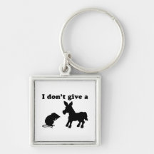 I Don't Give A Key Chains