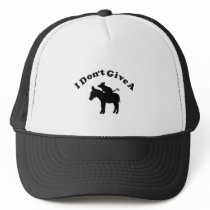 I Don't Give A Rat's Ass Trucker Hats