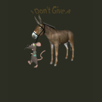 I Don't Give A Rats Ass t-shirts