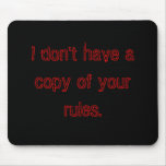 I don't have a copy of your rules. mousepad