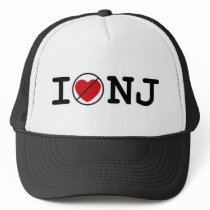 I Don't Heart New Jersey Hats