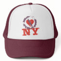 I Don't Heart NY hats