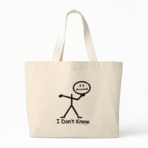 I Don't Know bags by BusyBodies I Don't Know bags