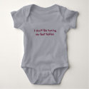 I don't like having my feet tickled. t-shirts