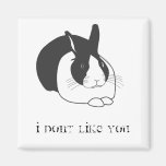I don't like you refrigerator magnet