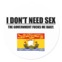 I DON'T NEED SEX - NB STICKER by biggmedicine I DON'T NEED SEX - NB STICKER
