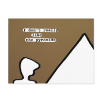 I don't really like the pyramids postcard