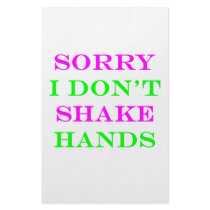 I Don't Shake Hands 2 stationery by quityourdarnsmoking I Don't Shake Hands 2 stationery