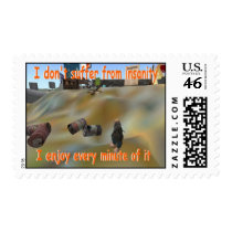I dont suffer from insanity postage