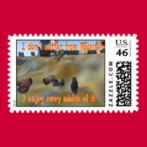 I dont suffer from insanity stamps