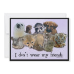 I Don't Wear my Friends Custom Invitation
