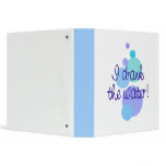 I Drank the Water Pregnancy Journal binders