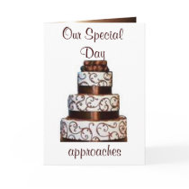 I Dream in Chocolate-Invitation cards