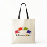 I Dream in Colour Sheepy tote Tote Bag
