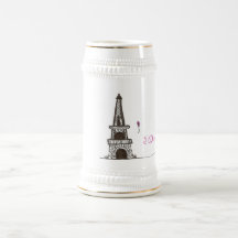I Dream Of Paris, 2 Coffee Mugs
