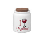 I Drink Malbec Wine Candy Dishes