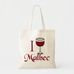 I Drink Malbec Wine Canvas Bag