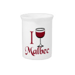 I Drink Malbec Wine Pitchers