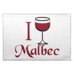 I Drink Malbec Wine Place Mat