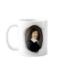 I drink, therefore I am. Mug