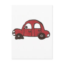 I Drive a Gremlin postcards
