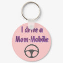 I drive a mom mobile keychains by hdowney I drive a mom mobile keychains