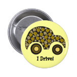 "I Drive" New Driver's Button buttons
