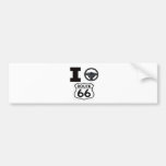 I Drive Route 66 Bumper Stickers