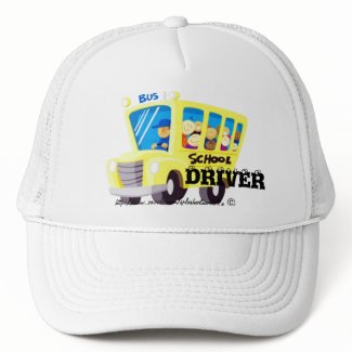 "I Drive School Bus" Hats