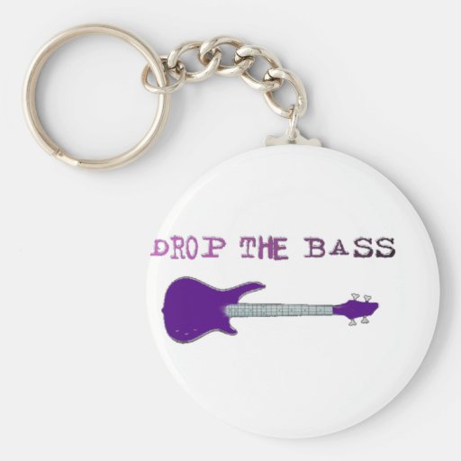 I Drop The Bass Key Chain