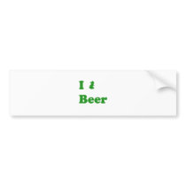 I Dublin Beer bumper stickers by awesometees I Dublin Beer bumper stickers