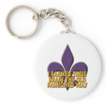 I Earned These Beads Keychains