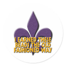 I Earned These Beads Sticker