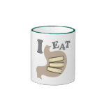 I EAT BOOKS MUG