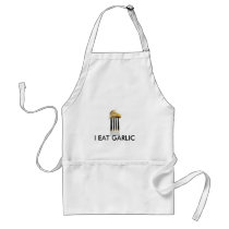 I EAT GARLIC APRON